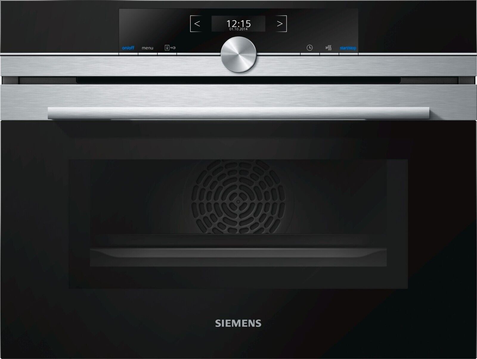 Siemens iQ700 CM633GBS1B Compact Oven with Microwave