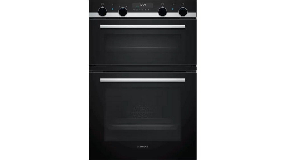 Siemens MB578G5S6B Electric Built-in Double Oven with Home Connect WiFi Control