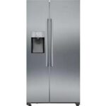 Siemens iQ500 KA93DVIFPG Freestanding 70/30 American Fridge Freezer, Stainless