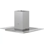 Neff I95GBE2N0B 90Cm Clear Glass Island Hood