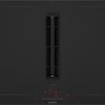 Siemens IQ-300 ED811BS16E 80cm Induction Extractor Hob - Black - For Ducted/Recirculating Ventilation