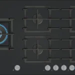 Siemens IQ-700 ER9A6SH40 92cm Gas Hob - Black
